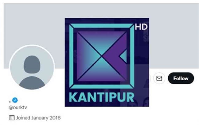 Kantipur TV Twitter