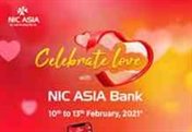 nic asia bank celebrates love day