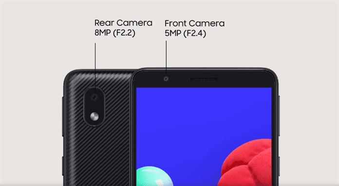 Samsung Galaxy M01 Core Camera